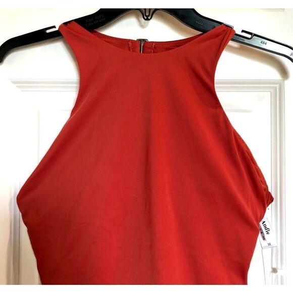 ANDIE SWIM - 🎉HP🎉 NWT - L Sz M - The Luzon One-Piece Swimsuit in Chili Pepper - Picture 4 of 15